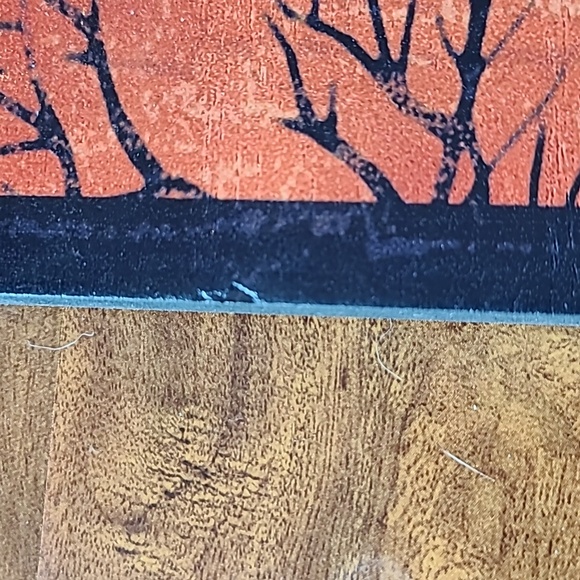 🐈⬛️Host Pick🐈⬛️ Pier 1 Imports Halloween Wall Sign Witches and Cats - Picture 12 of 12